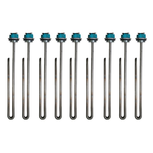 Bradford White® 415-51043-136 Conversion Kit With (9) 5 kW Replacement Elements and (9) Gaskets, For Use With ElectriFLEX HD® CEHD Series 208 V 45 kW Heavy Duty Commercial Electric Water Heaters, Domestic