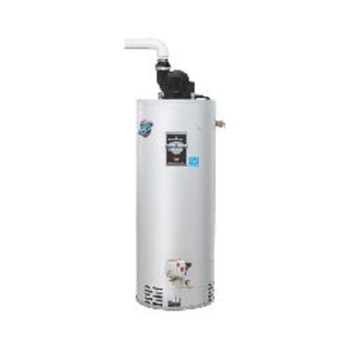 Bradford White® Defender Safety System® RG2PV50T6N TTW® Gas Water Heater, 40000 Btu/hr Heating, 50 gal Tank, Natural Gas Fuel, Power Vent, 43 gph at 90 deg F Recovery, Ultra Low NOx: No, Domestic