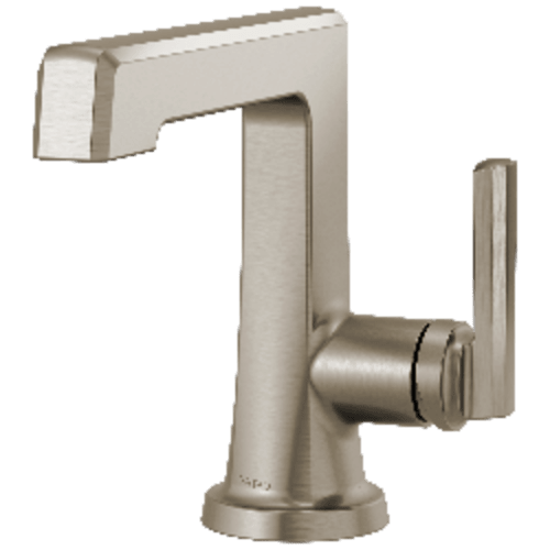 Brizo® 65098LF-NK-ECO Levoir™ Lavatory Faucet, 1.2 gpm Flow Rate, 5-1/4 in H Spout, 1 Handle, Metal Pop-Up Drain, 1 Faucet Hole, Luxe Nickel, Function: Traditional