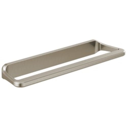 Brizo® 694798-NK Levoir™ Mini Towel Bar, 8 in L Bar, 3-7/16 in OAD x 1.34 in OAH, Luxe Nickel, Import