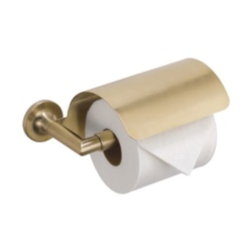 Brizo® 695075-GL Odin™ Tissue Paper Holder, 2 in H, Luxe Gold, Import