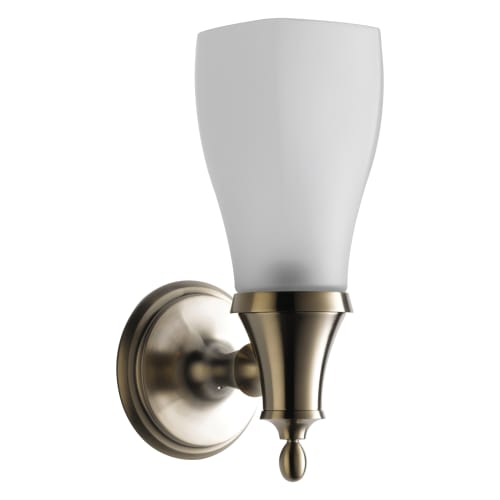 Brizo® 697085-BN Charlotte® Single Light Sconce, Brushed Nickel Housing, 1 Lamp, Import