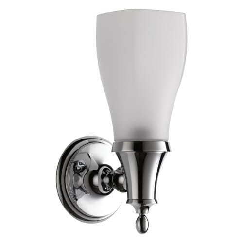 Brizo® 697085-PC Charlotte® Single Light Sconce, Polished Chrome Housing, 1 Lamp, Import