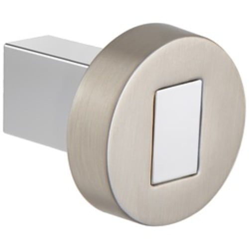 Brizo® 699235-NKPC Litze™ Drawer Knob, Metal, Luxe Nickel/Polished Chrome, Import