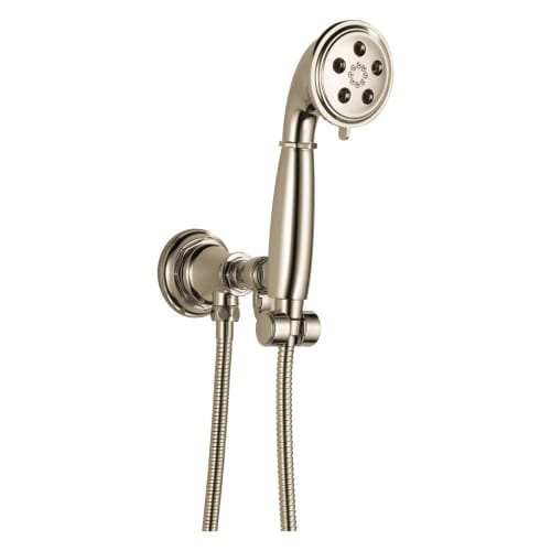 Brizo® 88861-PN Rook™ Hand Shower, 3 Shower Head, 2 gpm Flow Rate, 60 to 82 in L Hose, 1/2-14 NPSM Connection, Polished Nickel, Import