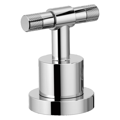Brizo® HL633-PC Litze™ Two Roman Tub T-Lever Handle Kit, Polished Chrome, Import