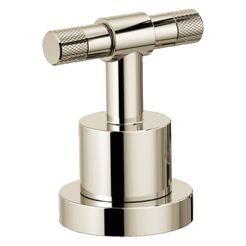 Brizo® HL633-PN Litze™ Two Roman Tub T-Lever Handle Kit, Polished Nickel, Import