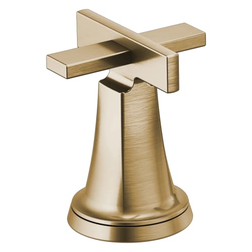 Brizo® HX5398-GL Low Cross Handle Kit, For Use With Levoir™ Widespread Lavatory Faucet and Bidet Faucet, Luxe Gold, Import