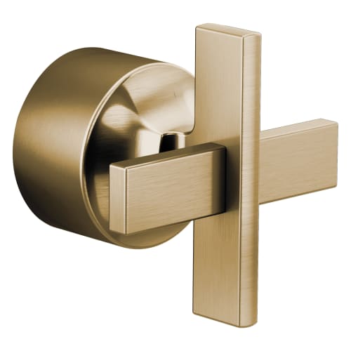 Brizo® HX6698-GL Cross Handle Kit, For Use With Levoir™ Sensori® Thermostatic Valve Trim, Luxe Gold, Import