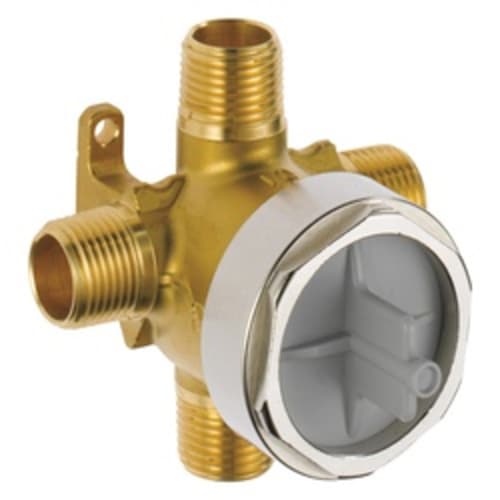 Brizo® R60700 Universal Rough-In Valve Body, Forged Brass Body, Domestic