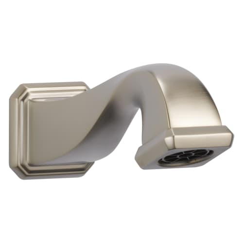 Brizo® RP62605BN Virage® Pull-Down Diverter Tub Spout, 7-3/4 in L x 2-3/4 in H, For Use With Tub and Shower Faucet, Brushed Nickel, Import