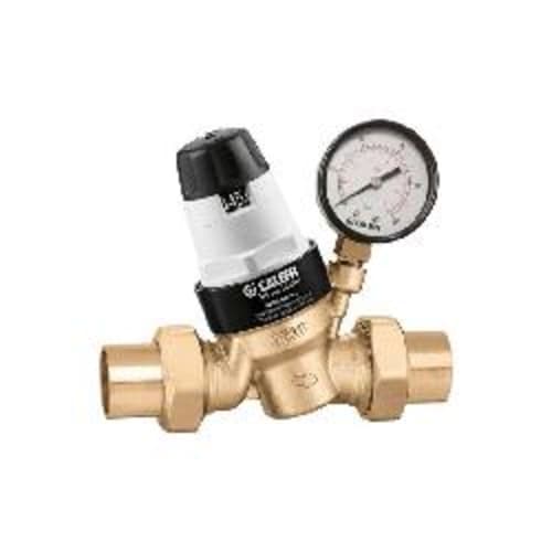 Caleffi 535361HA 535H Pre-Adjustable Pressure Reducing Valve, 1 in, FNPT, 19 gpm, Forged Brass Body