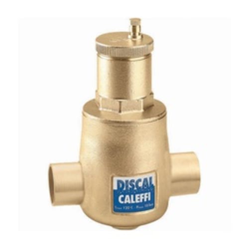 Caleffi DISCAL® 551054A Air Separator, 2 in Nominal, C Connection, 150 psi Working, 32 to 250 deg F, Brass