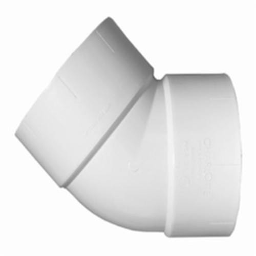 1-1/2" PVC DWV 45