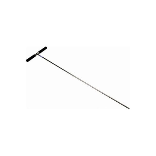 Christy's® 3924 Soil Probe, 4 ft L Stainless Steel Shaft, Gripped Handle