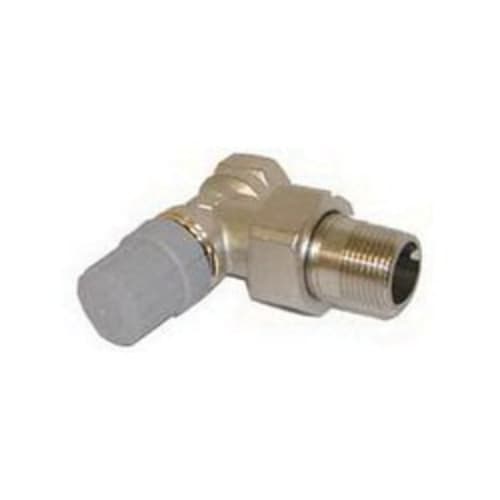 Danfoss 013G8014 RA 2000 Angle Thermostatic Radiator Valve, 1/2 in, FNPT x MNPT, 145 psi (Static)/232 psi (Test), Brass