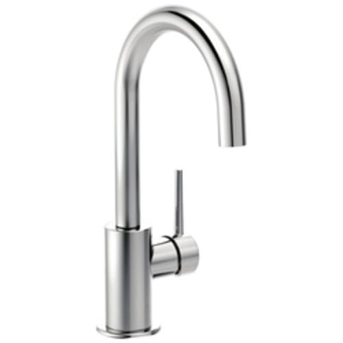 DELTA® 1959LF Trinsic® Bar/Prep Faucet, 1.5 gpm, Chrome Plated, 1 Handles, Domestic