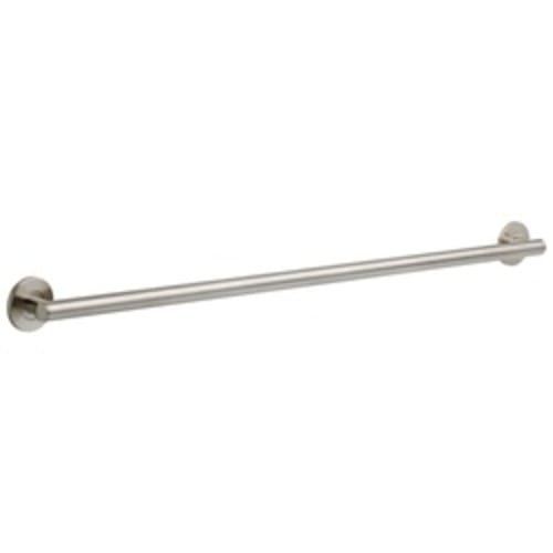 DELTA® 41842-SS Contemporary Decorative Grab Bar, 45-1/2 in L x 3-1/2 in H, Stainless Steel, Import