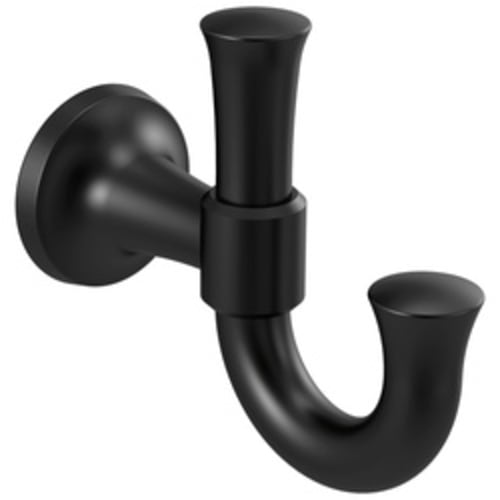 DELTA® 75635-BL Dorval™ Robe Hook, 3-3/4 in OAH x 1.88 in OAW x 4.38 in OAD, Import