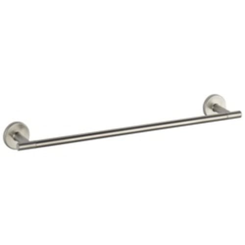 DELTA® 75918-SS Trinsic® Towel Bar, 18 in L Bar, 3-5/16 in OAD x 1-1/8 in OAH, Brass