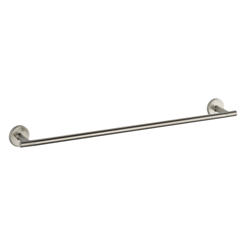 DELTA® 759240-SS Trinsic® Towel Bar, 24 in L Bar, 3-5/16 in OAD x 1-1/8 in OAH, Stainless Steel, Import