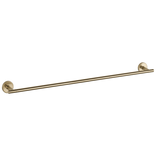DELTA® 75930-CZ Trinsic® Towel Bar, 30 in L Bar, 3-3/8 in OAD x 2-1/4 in OAH, Brass, Brilliance® Champagne Bronze, Import