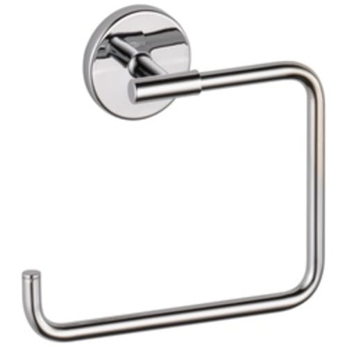 DELTA® 759460 Trinsic® Towel Ring, 6-13/32 in L Bar, 2 in OAD x 5-11/16 in OAH, Import