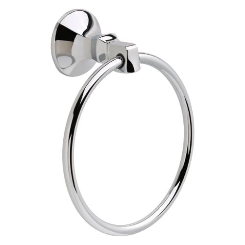 DELTA® 76446 Ashlyn® Towel Ring, 6-3/8 in Ring, 2-3/4 in OAD x 7-19/32 in OAH, Polished Chrome, Import