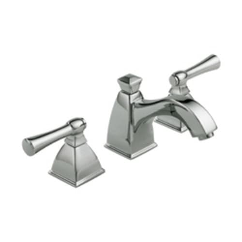 Brizo® 65340LF-PC-ECO Vesi® Widespread Lavatory Faucet, Commercial, 1.2 gpm Flow Rate, 2-1/8 in H Spout, 6 to 16 in Center, Polished Chrome, 2 Handles, Pop-Up Drain, Domestic