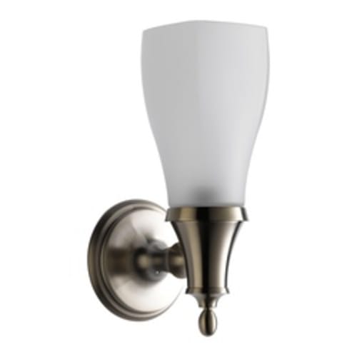 Brizo® 697085-BN Charlotte® Single Light Sconce, Brushed Nickel, 1 Lamp, Import