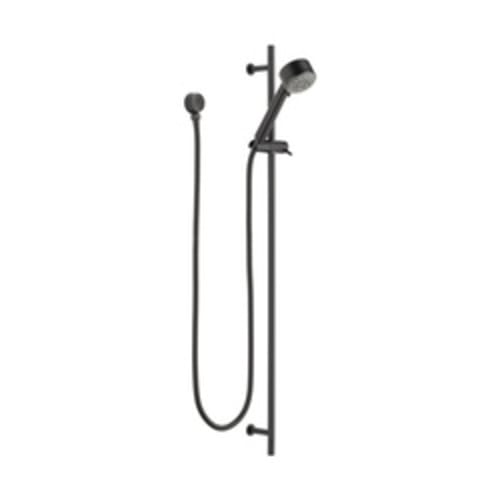 Brizo® 85521-BL Quiessence® Hand Shower, (3) Shower Head, 2 gpm, 60 to 82 in L Hose, 1/2-14 Male NPSM, Slide Bar: Yes, Matte Black, Import