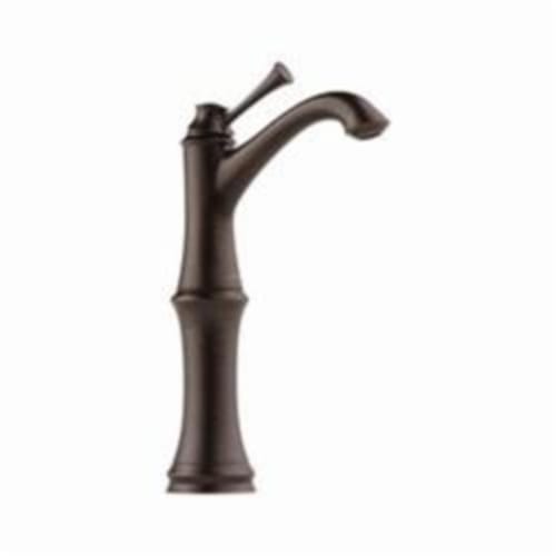 Brizo® 65105LF-RB Baliza® Vessel Lavatory Faucet, 1.5 gpm, 9-45/64 in H Spout, 1 Handle, Grid Strainer Drain, Venetian Bronze, Import, Commercial