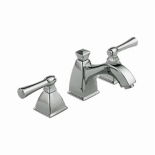 Brizo® 65340LF-PC Vesi® Widespread Lavatory Faucet, 1.5 gpm, 2-1/8 in H Spout, 6 to 16 in Center, Polished Chrome, 2 Handles, Pop-Up Drain, Domestic, Commercial