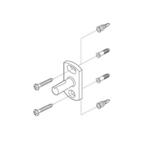 Brizo® RP50676 RSVP® Mounting Hardware, For Use With Model 69918 and 69924 Single Towel Bar, Domestic