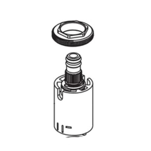 Brizo® RP90022 Litze™ Cartridge and Bonnet Nut, For Use With Litze™ 65035LF 1-Handle Lavatory Faucet, Import