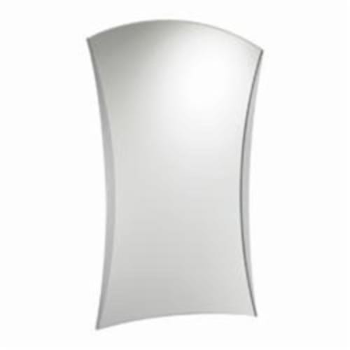 Brizo® 69980-PC RSVP® Wall Mirror, Rectangular, 22.91 in at Top and 20.85 in at Bottom W, Chrome Plated, Import