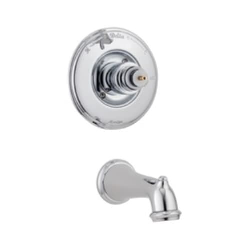 DELTA® T14155-LHP Monitor® 14 Wall Mount Tub Trim, Victorian®, 7 gpm, Chrome Plated, Hand Shower Yes/No: No, Domestic, Commercial