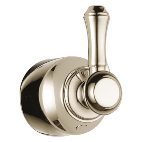 DELTA® H597PN Cassidy™ Lever Handle, For Use With Model T11897-LHP Diverter Trim and Roman Tub Faucet, Metal, Polished Nickel, Import