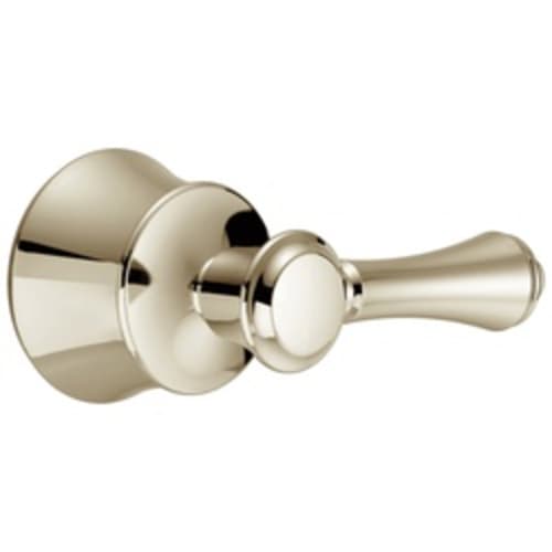 DELTA® H797PN Cassidy™ Lever Handle, For Use With Model 4797-FL-LHP Traditional Floor Mount Tub Filler Trim, Metal, Polished Nickel