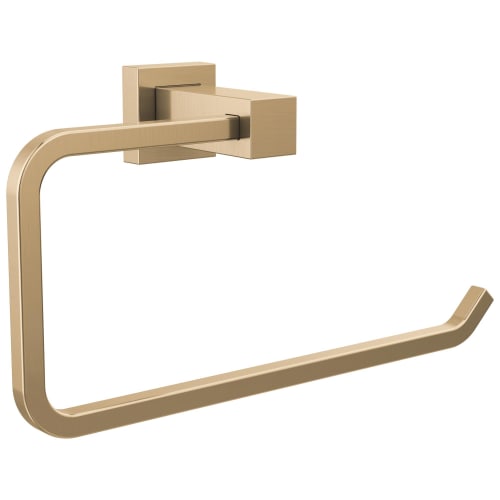 DELTA® IAO20846-CZ Velum™ Transitional Towel Ring, 4.41 in OAH 8.41 in OAW 4.56 in OAD, Brass, Import