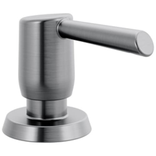 DELTA® RP100736AR Essa® Soap Dispenser, 13 oz Capacity, 3 in OAL, Deck Mount, Metal, Import