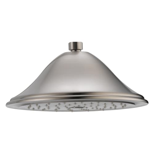 DELTA® RP72568SS Universal Raincan Shower Head, 2 gpm Flow Rate, 1 Spray, 4-1/4 x 9-3/8 in Head, Domestic