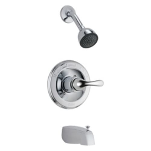 DELTA® T13420 Monitor® 13 Tub and Shower Trim, 1.75 gpm Shower, Hand Shower Yes/No: No, Chrome Plated