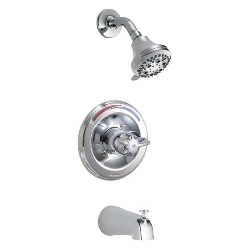 DELTA® T13490 Monitor® 13 Tub/Shower Faucet Trim, 1.75 gpm Shower, Polished Chrome