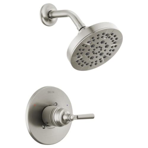 DELTA® T14235-SS 1-Function Shower Trim, 1.75 gpm Valve, 1.75 gpm Shower, Stainless