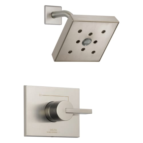 DELTA® T14253-SSH2O Monitor® 14 Shower Trim, 1.75 gpm Shower, Stainless Steel