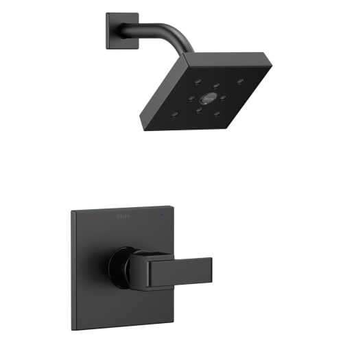 DELTA® T14267-BL Monitor® 14 Shower Trim, 1.75 gpm Shower, Matte Black