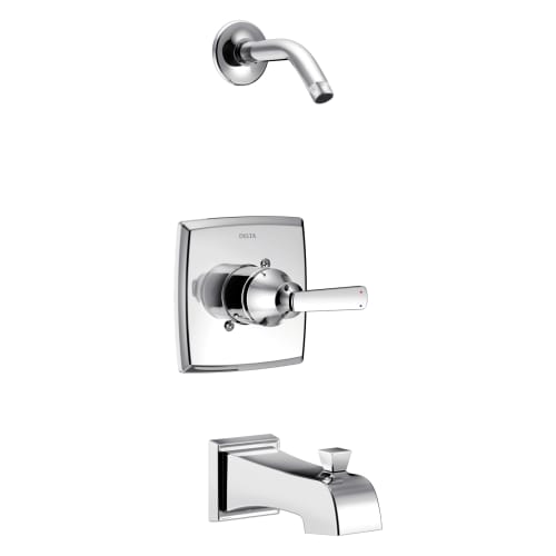 DELTA® T14464-LHD Monitor® 14 Tub and Shower Trim, Polished Chrome