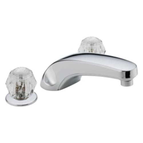DELTA® T2710 Roman Tub Trim, Classic, 18 gpm Flow Rate, 8 to 16 in Center, Polished Chrome, 2 Handles, Function: Traditional, Domestic