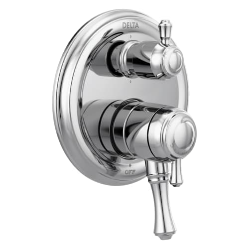 DELTA® T27997 Monitor® 17 6-Setting Traditional Valve Trim, Polished Chrome